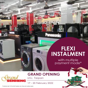 SENHENG-Grand-Opening-Deal-at-USJ-Taipan-5-350x350 - Electronics & Computers Home Appliances IT Gadgets Accessories Kitchen Appliances Promotions & Freebies Selangor 