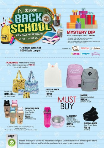 SOGO-Back-To-School-Promotion-350x495 - Kuala Lumpur Promotions & Freebies Selangor Supermarket & Hypermarket 