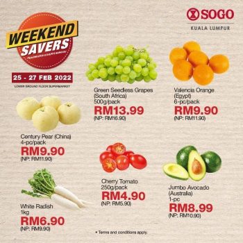 SOGO-Supermarket-Weekend-Savers-Promotion-1-1-350x350 - Kuala Lumpur Promotions & Freebies Selangor Supermarket & Hypermarket 