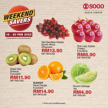 SOGO-Weekend-Savers-Promo-1-350x350 - Kuala Lumpur Promotions & Freebies Selangor Supermarket & Hypermarket 