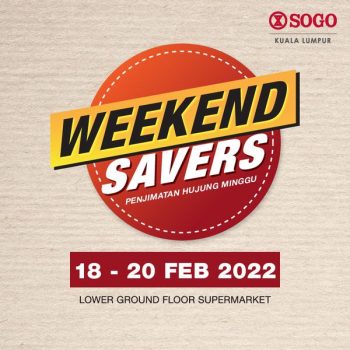 SOGO-Weekend-Savers-Promo-350x350 - Kuala Lumpur Promotions & Freebies Selangor Supermarket & Hypermarket 