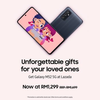 Samsung-Galaxy-M52-5G-Deal-on-Lazada-350x350 - Electronics & Computers IT Gadgets Accessories Johor Kedah Kelantan Kuala Lumpur Melaka Mobile Phone Negeri Sembilan Online Store Pahang Penang Perak Perlis Promotions & Freebies Putrajaya Sabah Sarawak Selangor Terengganu 