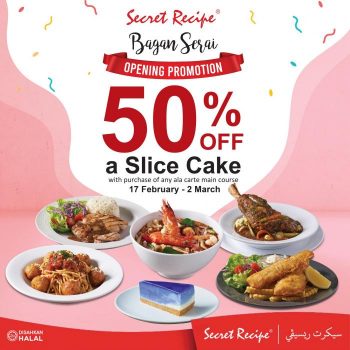 Secret-Recipe-Opening-Promotion-at-Bagan-Serai-1-350x350 - Beverages Cake Food , Restaurant & Pub Perak Promotions & Freebies 