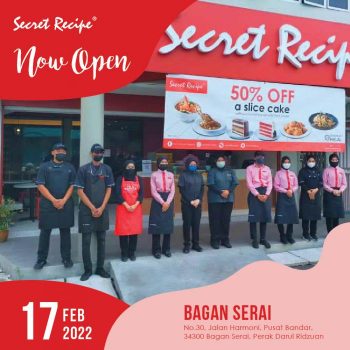 Secret-Recipe-Opening-Promotion-at-Bagan-Serai-350x350 - Beverages Cake Food , Restaurant & Pub Perak Promotions & Freebies 