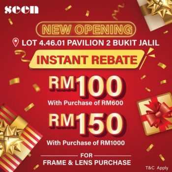 Seen-New-Store-Opening-Deal-at-Pavilion-350x350 - Eyewear Fashion Accessories Fashion Lifestyle & Department Store Kuala Lumpur Promotions & Freebies Selangor 