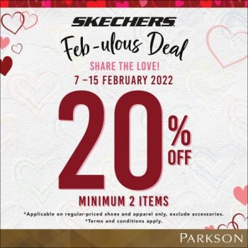Skechers-Valentines-Day-Feb-ulous-Deal-Promotion-at-Parkson-350x350 - Fashion Accessories Fashion Lifestyle & Department Store Footwear Kuala Lumpur Perak Promotions & Freebies Putrajaya Selangor 