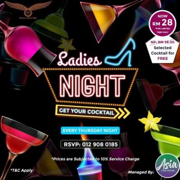 Sky-Lounge-Ladies-Night-Deal-350x350 - Beverages Food , Restaurant & Pub Kuala Lumpur Promotions & Freebies Selangor 