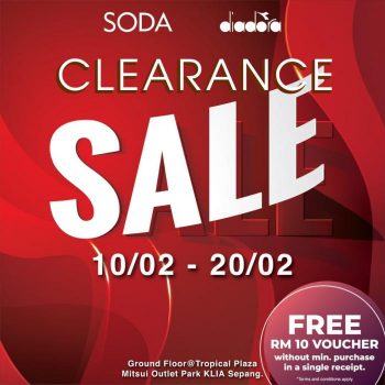 Soda-Diadora-Clearance-Sale-at-Mitsui-Outlet-Park-350x350 - Apparels Fashion Accessories Fashion Lifestyle & Department Store Footwear Selangor Warehouse Sale & Clearance in Malaysia 