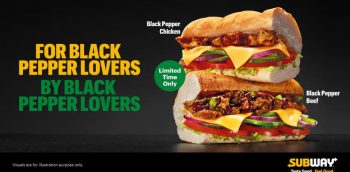 Subway-Black-Pepper-Sub-Promo-350x172 - Beverages Food , Restaurant & Pub Johor Kedah Kelantan Kuala Lumpur Melaka Negeri Sembilan Pahang Penang Perak Perlis Promotions & Freebies Putrajaya Sabah Sarawak Selangor Terengganu 