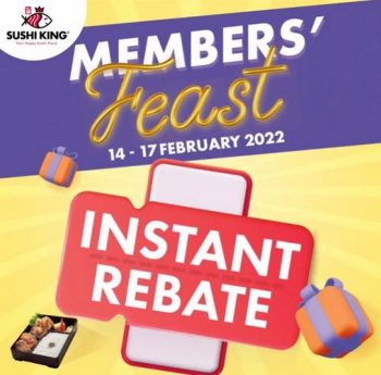 Sushi-King-Members-Feast-Instant-Rebate-Promotion-350x345 - Beverages Food , Restaurant & Pub Johor Kedah Kelantan Kuala Lumpur Melaka Negeri Sembilan Online Store Pahang Penang Perak Perlis Promotions & Freebies Putrajaya Sabah Sarawak Selangor Sushi Terengganu 