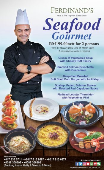 Sutera-Harbour-Resort-Seafood-Gourmet-Deal-350x570 - Beverages Food , Restaurant & Pub Promotions & Freebies Sabah 