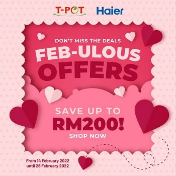 T-Pot-Feb-ulous-Deals-350x350 - Electronics & Computers Home Appliances Kitchen Appliances Promotions & Freebies Selangor 