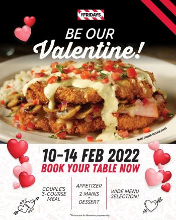 TGI-Fridays-Valentines-Deal-350x438 - Beverages Food , Restaurant & Pub Kuala Lumpur Penang Promotions & Freebies Selangor 