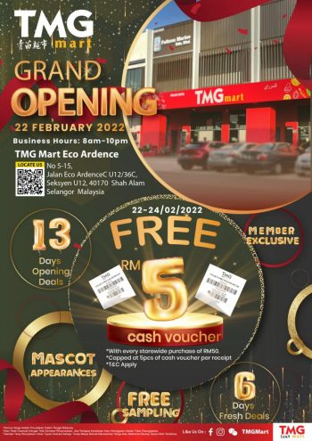 TMG-Mart-Eco-Ardence-Opening-Promotion-350x495 - Promotions & Freebies Selangor Supermarket & Hypermarket 