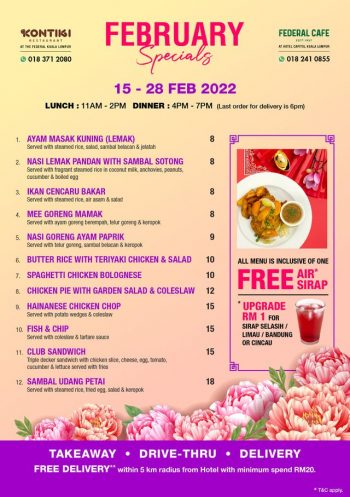 The-Federal-KL-February-Special-1-350x497 - Beverages Food , Restaurant & Pub Hotels Kuala Lumpur Promotions & Freebies Selangor Sports,Leisure & Travel 