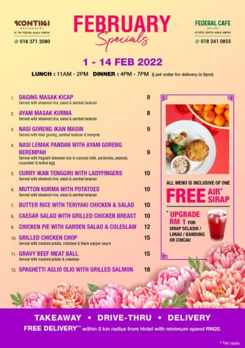 The-Federal-KL-February-Special-350x497 - Beverages Food , Restaurant & Pub Hotels Kuala Lumpur Promotions & Freebies Selangor Sports,Leisure & Travel 