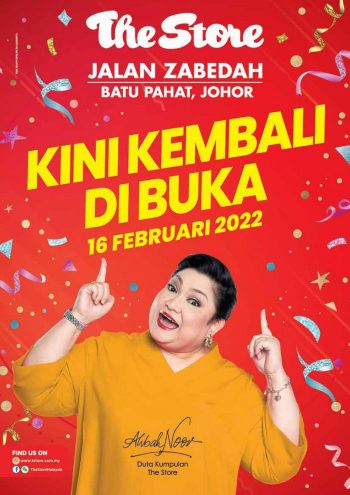 The-Store-Jalan-Zabedah-Batu-Pahat-Opening-Promotion-350x495 - Johor Kedah Kelantan Kuala Lumpur Melaka Negeri Sembilan Pahang Penang Perak Perlis Promotions & Freebies Putrajaya Sabah Sarawak Selangor Supermarket & Hypermarket Terengganu 