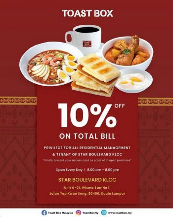Toast-Box-10-off-Promo-350x438 - Beverages Food , Restaurant & Pub Kuala Lumpur Promotions & Freebies Selangor 