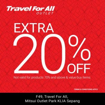 Travel-For-All-Jualan-Keluarga-Malaysia-Sale-at-Mitsui-Outlet-Park-350x350 - Luggage Malaysia Sales Selangor Sports,Leisure & Travel 