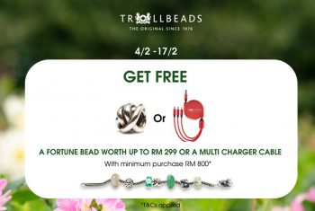 Trollbeads-Free-Fortune-Bead-Deal-350x235 - Fashion Accessories Fashion Lifestyle & Department Store Johor Kedah Kelantan Kuala Lumpur Melaka Negeri Sembilan Online Store Pahang Penang Perak Perlis Promotions & Freebies Putrajaya Sabah Sarawak Selangor Terengganu 