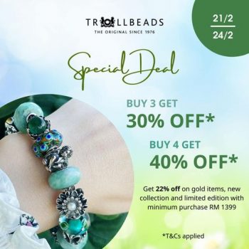 Trollbeads-Special-Deal-350x350 - Fashion Accessories Fashion Lifestyle & Department Store Gifts , Souvenir & Jewellery Jewels Johor Kedah Kelantan Kuala Lumpur Melaka Negeri Sembilan Pahang Penang Perak Perlis Promotions & Freebies Putrajaya Sabah Sarawak Selangor Terengganu 