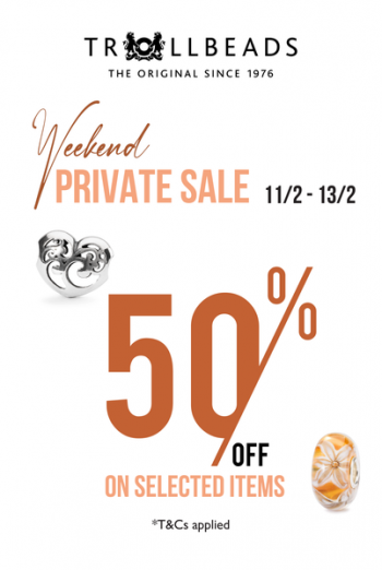 Trollbeads-Weekend-Private-Sale-350x522 - Fashion Accessories Fashion Lifestyle & Department Store Johor Kedah Kelantan Kuala Lumpur Malaysia Sales Melaka Negeri Sembilan Pahang Penang Perak Perlis Putrajaya Sabah Sarawak Selangor Terengganu 