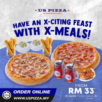 US-Pizza-X-Meal-Promotion-350x350 - Beverages Food , Restaurant & Pub Johor Kedah Kelantan Kuala Lumpur Melaka Negeri Sembilan Online Store Pahang Penang Perak Perlis Pizza Promotions & Freebies Putrajaya Sabah Sarawak Selangor Terengganu 
