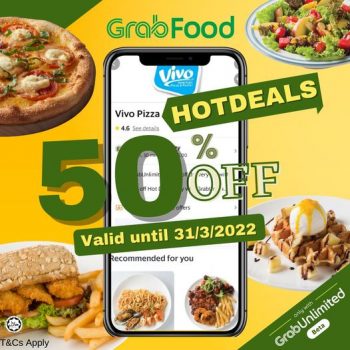 Vivo-Pizza-GrabFood-Hot-Deals-350x350 - Beverages Food , Restaurant & Pub Johor Kedah Kelantan Kuala Lumpur Melaka Negeri Sembilan Online Store Pahang Penang Perak Perlis Pizza Promotions & Freebies Putrajaya Sabah Sarawak Selangor Terengganu 