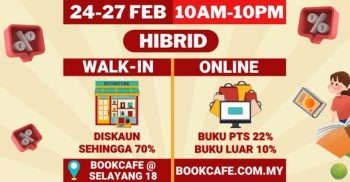 Warehouse-Sale-at-Bookcafe-350x182 - Books & Magazines Selangor Stationery Warehouse Sale & Clearance in Malaysia 