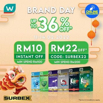 Watsons-Online-Surbex-Brand-Day-Sale-350x350 - Beauty & Health Health Supplements Johor Kedah Kelantan Kuala Lumpur Malaysia Sales Melaka Negeri Sembilan Online Store Pahang Penang Perak Perlis Personal Care Putrajaya Sabah Sarawak Selangor Terengganu 