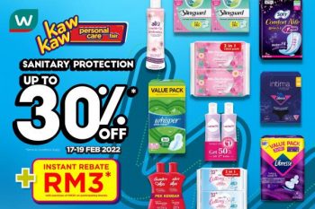 Watsons-Sanitary-Protection-Sale-350x233 - Beauty & Health Cosmetics Health Supplements Johor Kedah Kelantan Kuala Lumpur Malaysia Sales Melaka Negeri Sembilan Online Store Pahang Penang Perak Perlis Personal Care Putrajaya Sabah Sarawak Selangor Skincare Terengganu 