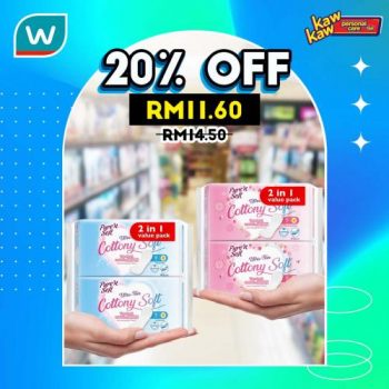 Watsons-Sanitary-Protection-Sale-8-350x350 - Beauty & Health Cosmetics Health Supplements Johor Kedah Kelantan Kuala Lumpur Malaysia Sales Melaka Negeri Sembilan Online Store Pahang Penang Perak Perlis Personal Care Putrajaya Sabah Sarawak Selangor Skincare Terengganu 
