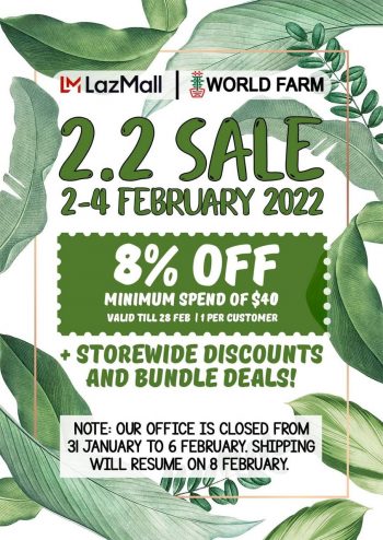 World-Farm-2.2-Sale-on-Lazada-350x494 - Johor Kedah Kelantan Kuala Lumpur Malaysia Sales Melaka Negeri Sembilan Online Store Others Pahang Penang Perak Perlis Putrajaya Sabah Sarawak Selangor Terengganu 