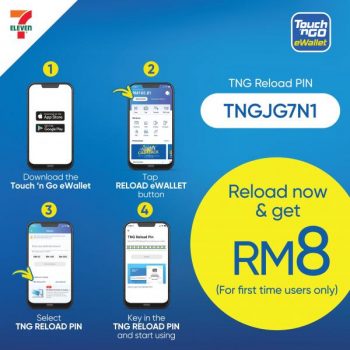 7-Eleven-Free-Touchn-Go-eWallet-Credit-Promotion-350x350 - Johor Kedah Kelantan Kuala Lumpur Melaka Negeri Sembilan Pahang Penang Perak Perlis Promotions & Freebies Putrajaya Sabah Sarawak Selangor Supermarket & Hypermarket Terengganu 