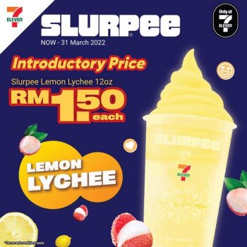 7-Eleven-Lemon-Lychee-Slurpee-Promo-350x350 - Beverages Food , Restaurant & Pub Johor Kedah Kelantan Kuala Lumpur Melaka Negeri Sembilan Pahang Penang Perak Perlis Promotions & Freebies Putrajaya Sabah Sarawak Selangor Supermarket & Hypermarket Terengganu 