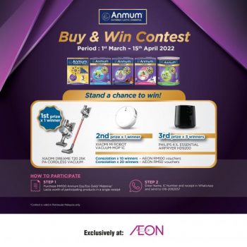 AEON-Anmum-Buy-Win-Contest-350x350 - Events & Fairs Johor Kedah Kelantan Kuala Lumpur Melaka Negeri Sembilan Pahang Penang Perak Perlis Putrajaya Sabah Sarawak Selangor Supermarket & Hypermarket Terengganu 