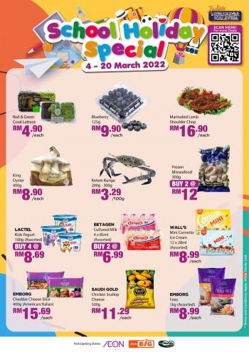 AEON-School-Holiday-Promotion-350x495 - Johor Kedah Kelantan Kuala Lumpur Melaka Negeri Sembilan Pahang Penang Perak Perlis Promotions & Freebies Putrajaya Sabah Sarawak Selangor Supermarket & Hypermarket Terengganu 