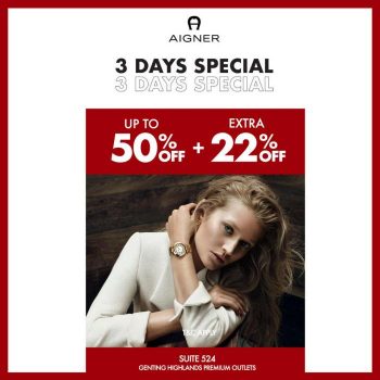 Aigner-Weekend-Sale-at-Genting-Highlands-Premium-Outlets-350x350 - Bags Fashion Accessories Fashion Lifestyle & Department Store Malaysia Sales Pahang 