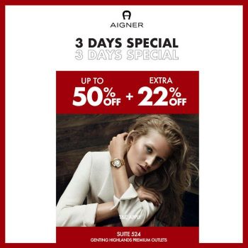 Aigner-Weekend-Sale-at-Genting-Highlands-Premium-Outlets-350x350 - Bags Fashion Accessories Fashion Lifestyle & Department Store Malaysia Sales Pahang 