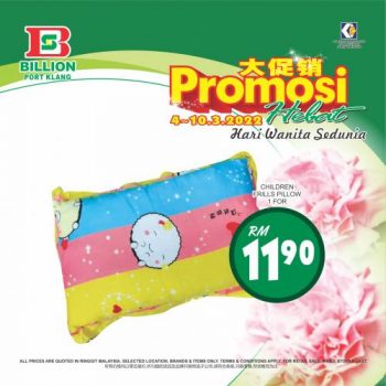 BILLION-International-Womens-Day-Promotion-at-Port-Klang-17-350x350 - Promotions & Freebies Selangor Supermarket & Hypermarket 