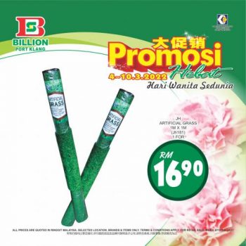 BILLION-International-Womens-Day-Promotion-at-Port-Klang-24-350x350 - Promotions & Freebies Selangor Supermarket & Hypermarket 