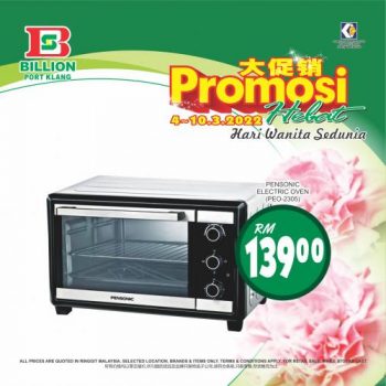 BILLION-International-Womens-Day-Promotion-at-Port-Klang-28-350x350 - Promotions & Freebies Selangor Supermarket & Hypermarket 