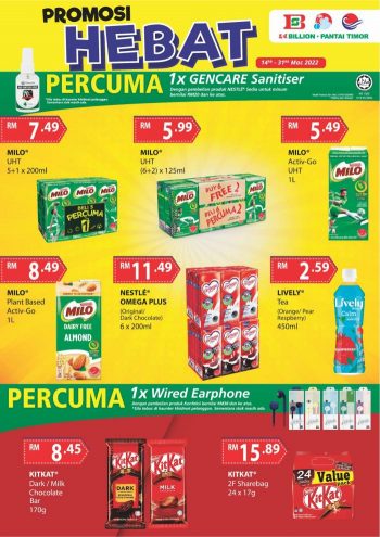 BILLION-Pantai-Timor-Nestle-Promotion-1-350x495 - Johor Kedah Kelantan Kuala Lumpur Melaka Negeri Sembilan Pahang Penang Perak Perlis Promotions & Freebies Putrajaya Sabah Sarawak Selangor Supermarket & Hypermarket Terengganu 