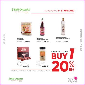 BMS-Organics-Special-Promotion-at-Setia-City-Mall-350x350 - Others Promotions & Freebies Selangor 