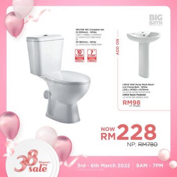 Big-Bath-3.8-Womens-Day-Sale-2-350x350 3-6 Mar 2022: Big Bath 3.8 Women's Day Sale