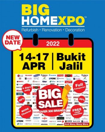 Big-Home-Expo-at-Bukit-Jalil-350x438 - Electronics & Computers Events & Fairs Home Appliances Kitchen Appliances Kuala Lumpur Selangor 