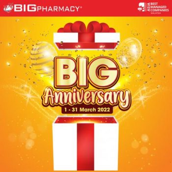 Big-Pharmacy-Anniversary-Promotion-350x350 - Beauty & Health Cosmetics Health Supplements Johor Kedah Kelantan Kuala Lumpur Melaka Negeri Sembilan Pahang Penang Perak Perlis Personal Care Promotions & Freebies Putrajaya Sabah Sarawak Selangor Terengganu 