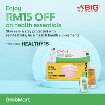 Big-Pharmacy-GrabMart-RM15-OFF-Promotion-350x350 - Beauty & Health Health Supplements Johor Kedah Kelantan Kuala Lumpur Melaka Negeri Sembilan Online Store Pahang Penang Perak Perlis Personal Care Promotions & Freebies Putrajaya Sabah Sarawak Selangor Terengganu 
