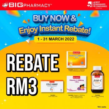 Big-Pharmacy-Super-Value-Instant-Rebate-Promotion-3-350x350 - Beauty & Health Health Supplements Johor Kedah Kelantan Kuala Lumpur Melaka Negeri Sembilan Pahang Penang Perak Perlis Personal Care Promotions & Freebies Putrajaya Sabah Sarawak Selangor Terengganu 