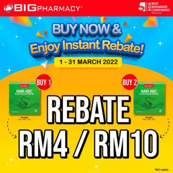 Big-Pharmacy-Super-Value-Instant-Rebate-Promotion-4-350x350 - Beauty & Health Health Supplements Johor Kedah Kelantan Kuala Lumpur Melaka Negeri Sembilan Pahang Penang Perak Perlis Personal Care Promotions & Freebies Putrajaya Sabah Sarawak Selangor Terengganu 